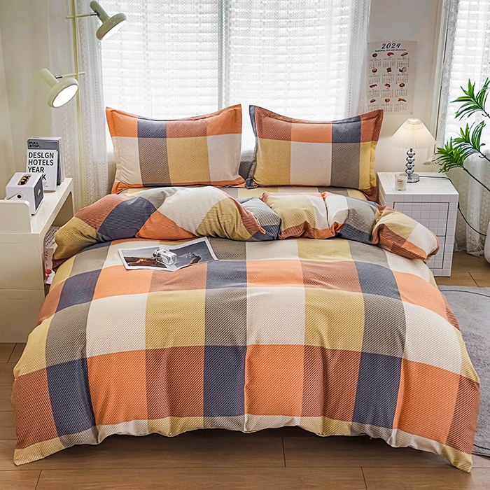 91家纺网 家纺一手货源 找家纺 丝芙妮家居（原乐视家纺） 2025春夏新款全棉纯棉混纺云糯棉双层纱单床单 床单单件 西漠