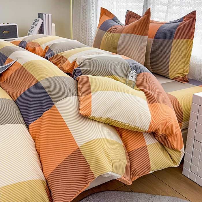 91家纺网 家纺一手货源 找家纺 丝芙妮家居（原乐视家纺） 2025春夏新款全棉纯棉混纺云糯棉双层纱单床笠 床笠单件 西漠