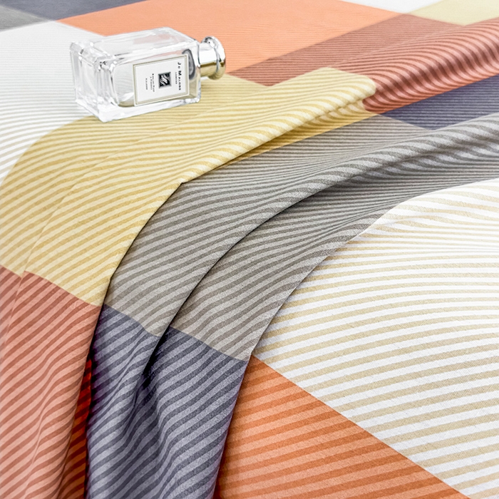 91家纺网 家纺一手货源 找家纺 丝芙妮家居（原乐视家纺） 2025春夏新款全棉纯棉混纺云糯棉双层纱单床笠 床笠单件 西漠