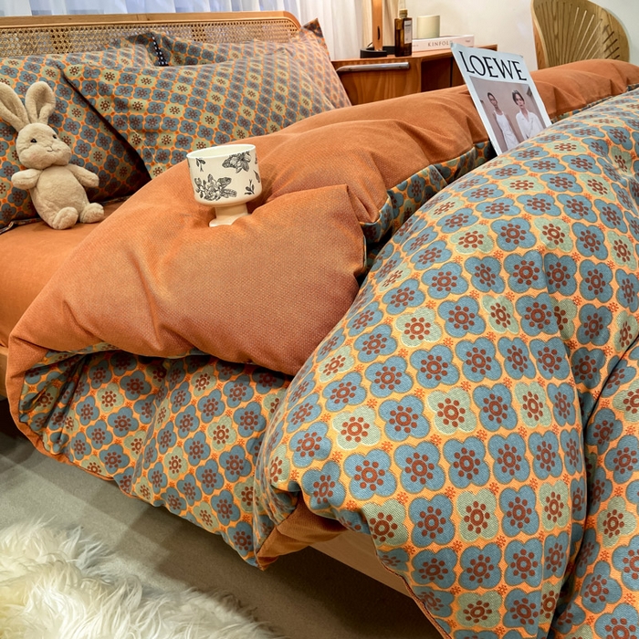 丝芙妮家居（原乐视家纺） 2025新款全棉纯棉云糯棉双层纱套件系列 莱茵