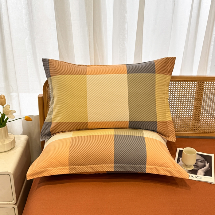 91家纺网 家纺一手货源 找家纺 丝芙妮家居（原乐视家纺） 2025新款全棉纯棉云糯棉双层纱套件系列 西漠