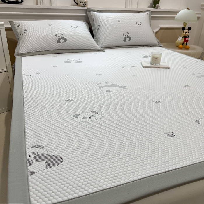 91家纺网 家纺一手货源 找家纺 （总）席世家 2025新款A类凉感冰豆豆凉席-花卉卡通系列