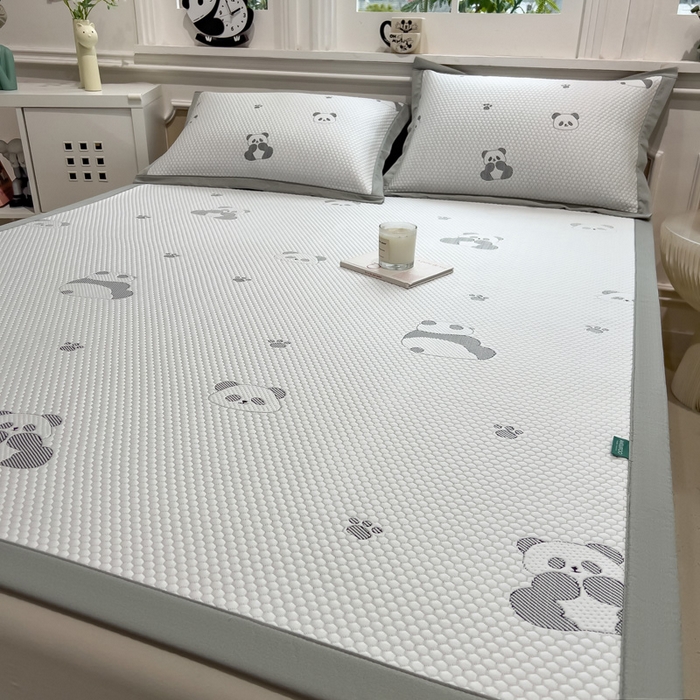 91家纺网 家纺一手货源 找家纺 （总）席世家 2025新款A类凉感冰豆豆凉席-花卉卡通系列