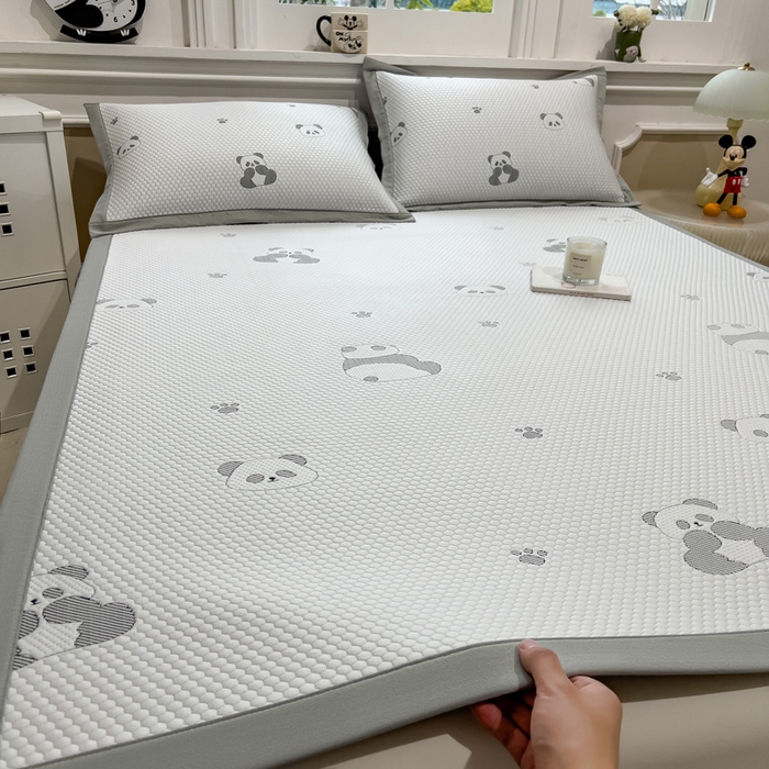 91家纺网 家纺一手货源 找家纺 （总）席世家 2025新款A类凉感冰豆豆凉席-花卉卡通系列