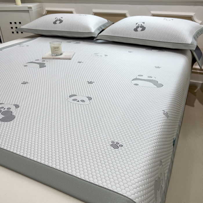 91家纺网 家纺一手货源 找家纺 （总）席世家 2025新款A类凉感冰豆豆凉席-花卉卡通系列