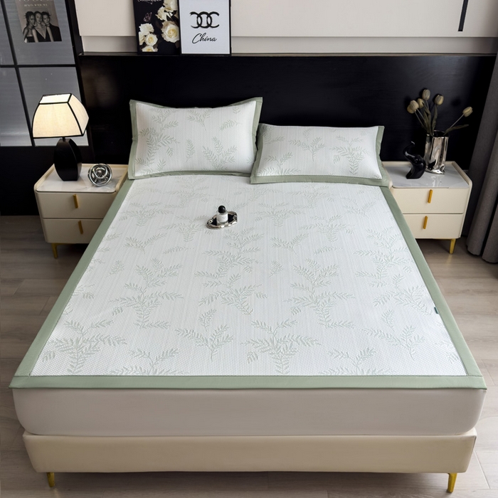 91家纺网 家纺一手货源 找家纺 （总）席世家 2025新款A类凉感冰豆豆凉席-花卉卡通系列