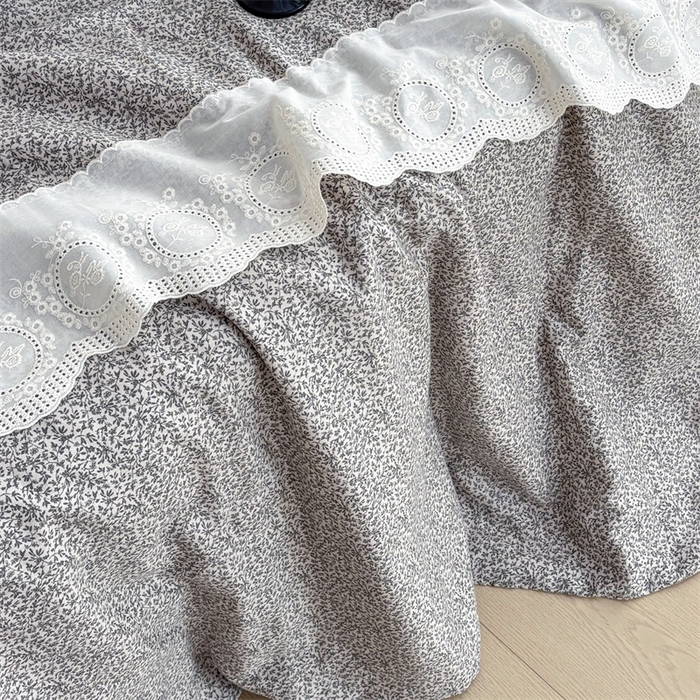 91家纺网 家纺一手货源 找家纺 久典家居 2025新款全棉有氧双层纱夏被 秘境