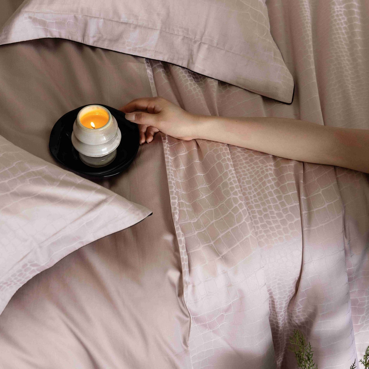 91家纺网 家纺一手货源 找家纺 （总）涞澳家纺 2025新款60支天丝棉提花四件套