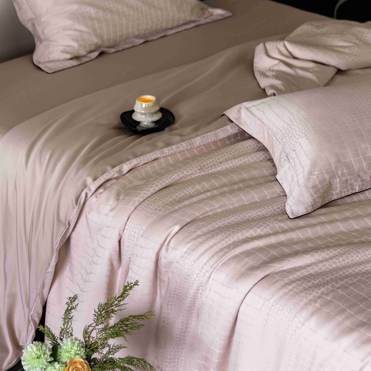 91家纺网 家纺一手货源 找家纺 （总）涞澳家纺 2025新款60支天丝棉提花四件套