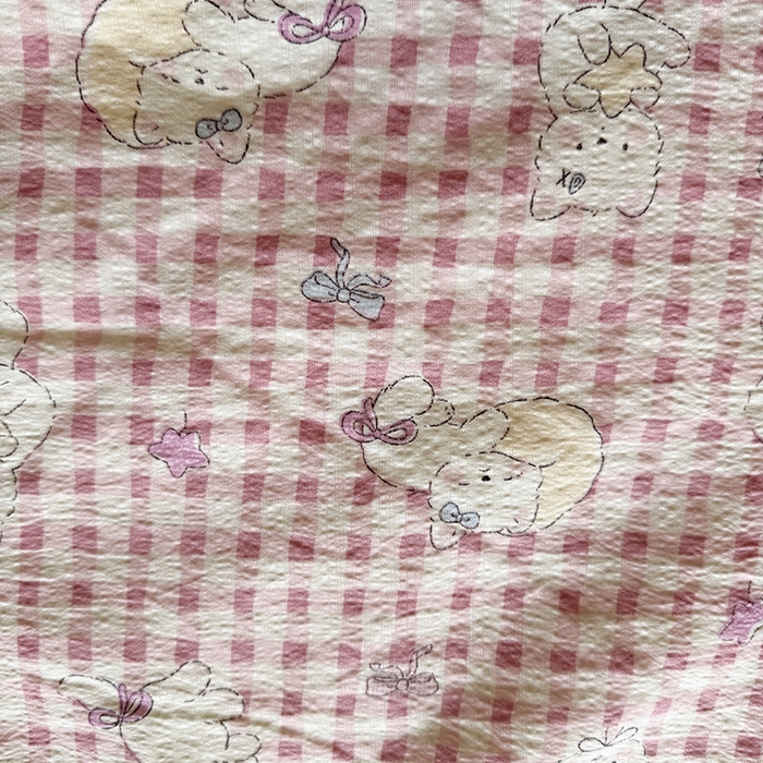 91家纺网 家纺一手货源 找家纺 星巴k家纺 2025新款春夏云感双层纱A类母婴级三角针夏被贝壳边夏凉被贝壳绣【可提供买家秀】 贝壳绣-猫咪晚宴