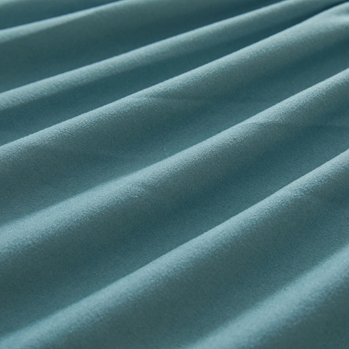 91家纺网 家纺一手货源 找家纺 怡源梦 2025新款蝶恋系列亲肤棉夹棉床笠 蓝色