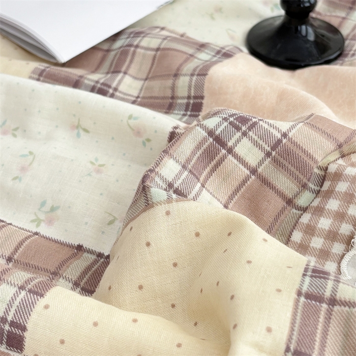 91家纺网 家纺一手货源 找家纺 久典家居 2025新款全棉有氧双层纱夏被 花田