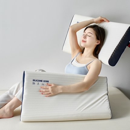 91家纺网 家纺一手货源 找家纺 （总）她喜爱枕芯 2025新款易眠护颈呼吸硅胶枕