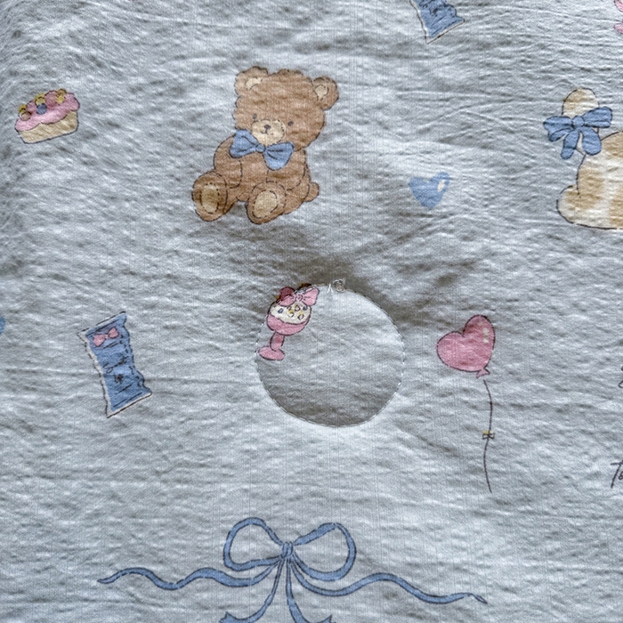 91家纺网 家纺一手货源 找家纺 星巴k家纺 2025新款春夏云感双层纱A类母婴级三角针夏被贝壳边夏凉被贝壳绣【可提供买家秀】 贝壳绣-小猫时光