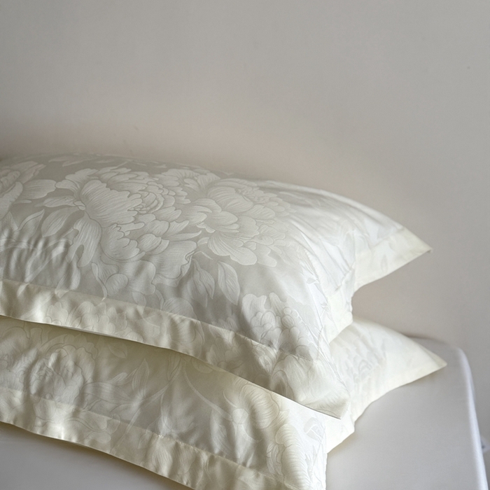 91家纺网 家纺一手货源 找家纺 （总）鹿班家居 2025新款100S长绒棉提花单品枕套（第二组）【标准会员-2元】