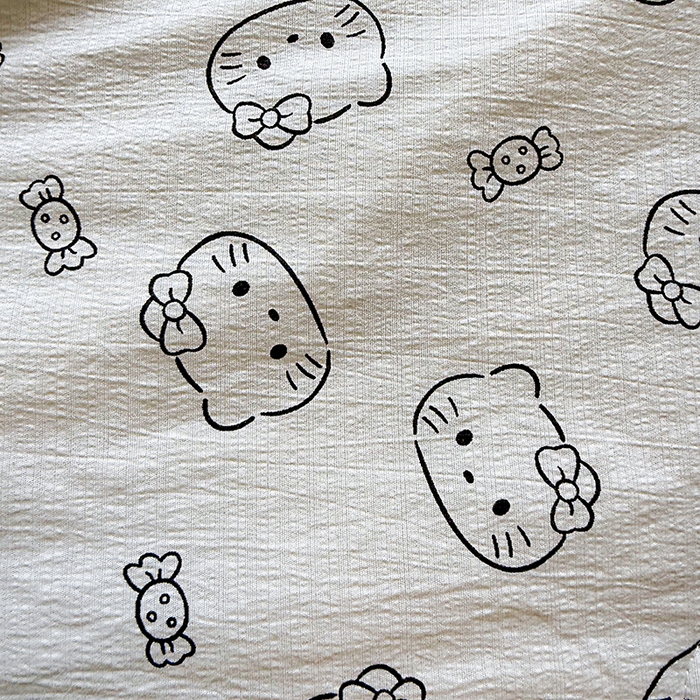 91家纺网 家纺一手货源 找家纺 星巴k家纺 2025新款春夏云感双层纱A类母婴级三角针夏被贝壳边夏凉被贝壳绣【可提供买家秀】 贝壳绣-猫咪恋人