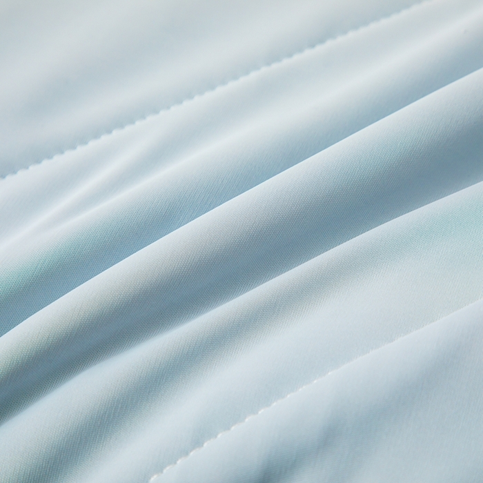 91家纺网 家纺一手货源 找家纺 凌云家纺 2025新款100%锦伦冰丝夏被空调被 灰蓝