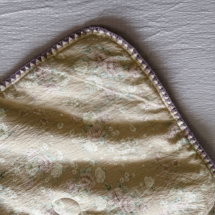 91家纺网 家纺一手货源 找家纺 星巴k家纺 2025新款春夏云感双层纱A类母婴级三角针夏被贝壳边夏凉被贝壳绣【可提供买家秀】 贝壳绣-爱如星辰