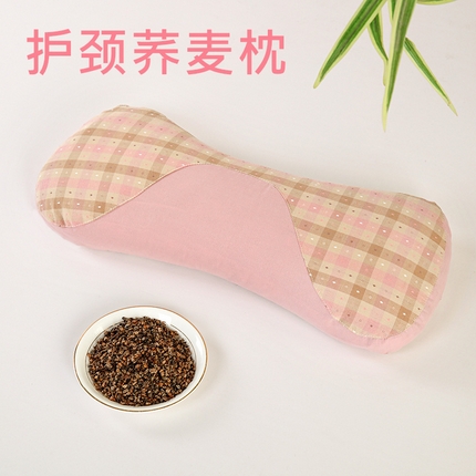91家纺网 家纺一手货源 找家纺 （总）明星枕业 2025新款全棉荞麦颈椎枕头睡眠花草枕纯荞麦壳护颈枕芯可拆洗