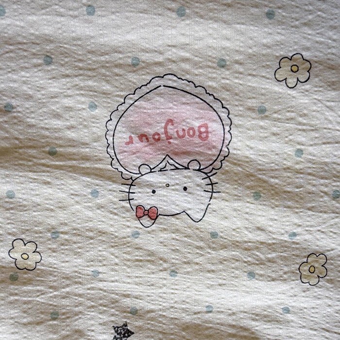 91家纺网 家纺一手货源 找家纺 星巴k家纺 2025新款春夏云感双层纱A类母婴级三角针夏被贝壳边夏凉被贝壳绣【可提供买家秀】 贝壳绣-爱心KT