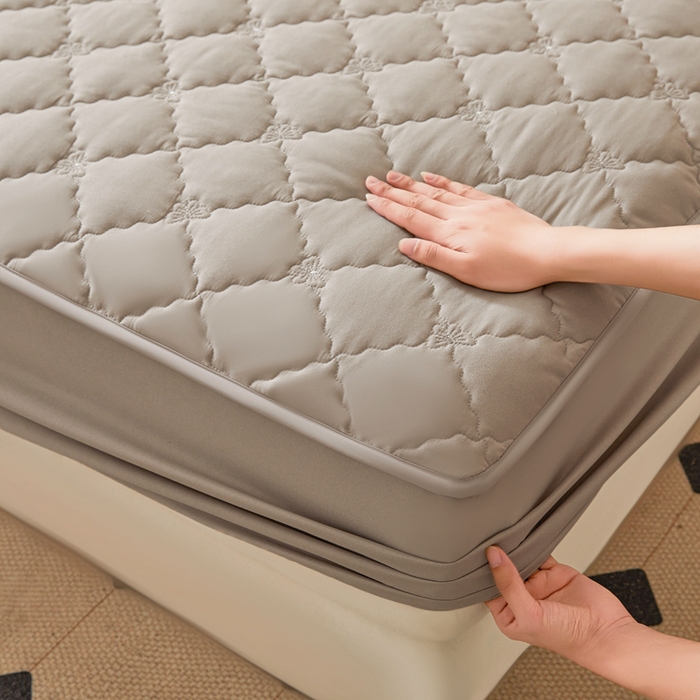 91家纺网 家纺一手货源 找家纺 （总）怡源梦 2025新款蝶恋系列亲肤棉夹棉床笠