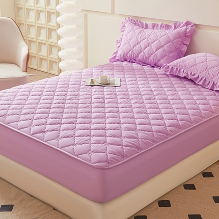 91家纺网 家纺一手货源 找家纺 （总）怡源梦 2025新款蝶恋系列亲肤棉夹棉床笠