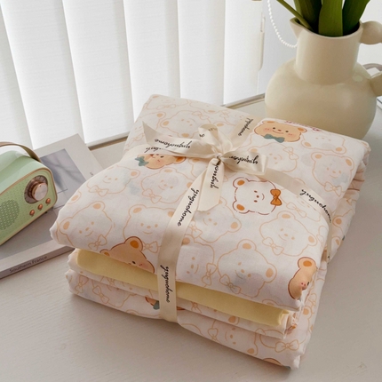 于果 2025新款双层纱四件套第五批 瑞迪熊