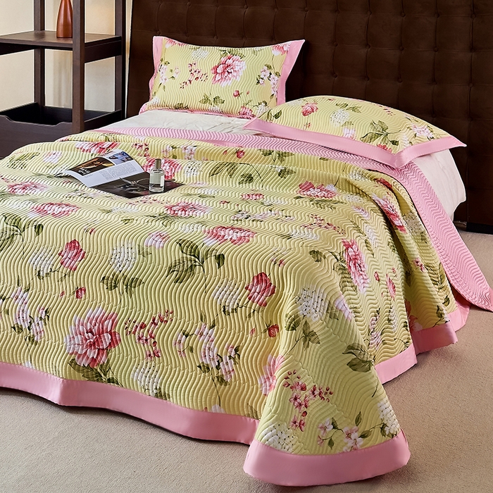 91家纺网 家纺一手货源 找家纺 南通朵美纺织品有限公司 2025【DM】60支兰精天丝软席三件套 花意阑珊