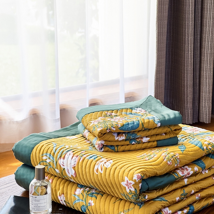 91家纺网 家纺一手货源 找家纺 南通朵美纺织品有限公司 2025【DM】60支兰精天丝软席三件套 金枝玉叶