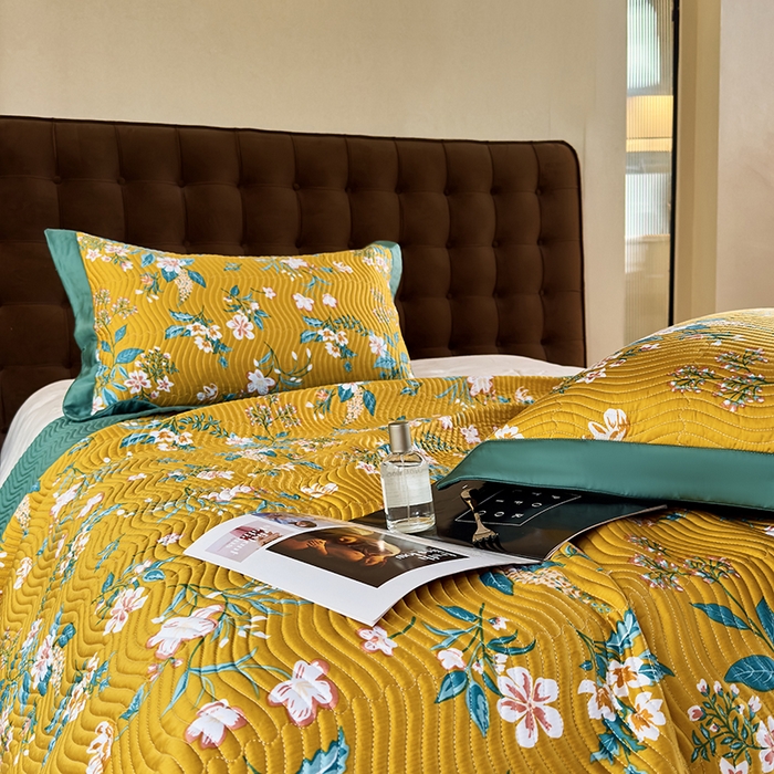 91家纺网 家纺一手货源 找家纺 南通朵美纺织品有限公司 2025【DM】60支兰精天丝软席三件套 金枝玉叶