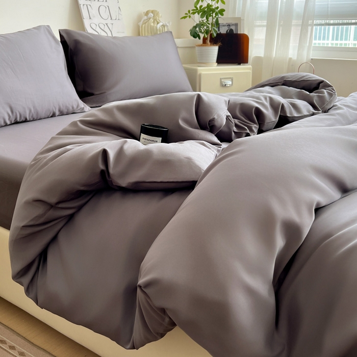 91家纺网 家纺一手货源 找家纺 耀悦家纺 2025春夏新款A类拼色60支全棉纯棉四件套-第三波 帝都灰