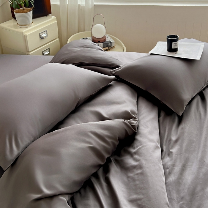 91家纺网 家纺一手货源 找家纺 耀悦家纺 2025春夏新款A类拼色60支全棉纯棉四件套-第三波 帝都灰