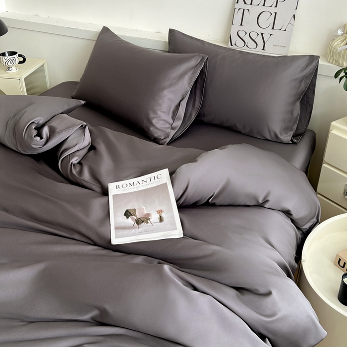 91家纺网 家纺一手货源 找家纺 耀悦家纺 2025春夏新款A类拼色60支全棉纯棉四件套-第三波 帝都灰