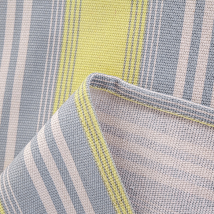 91家纺网 家纺一手货源 找家纺 红日子纺织品 2025新款直播热卖原棉老粗布印花床单三件套 条纹控-绿