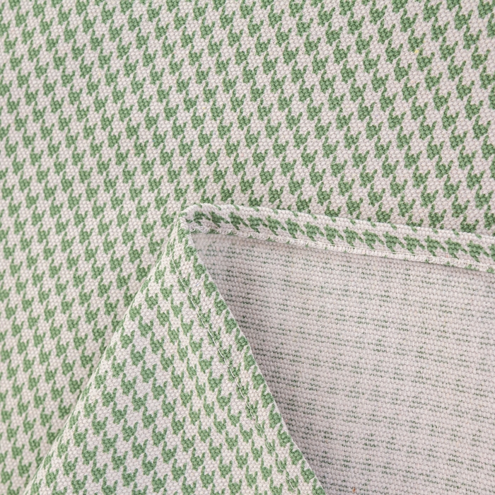 91家纺网 家纺一手货源 找家纺 红日子纺织品 2025新款直播热卖原棉老粗布印花床单三件套 绿格