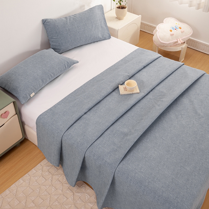 91家纺网 家纺一手货源 找家纺 红日子纺织品 2025新款直播热卖原棉老粗布印花床单三件套 灰色头像