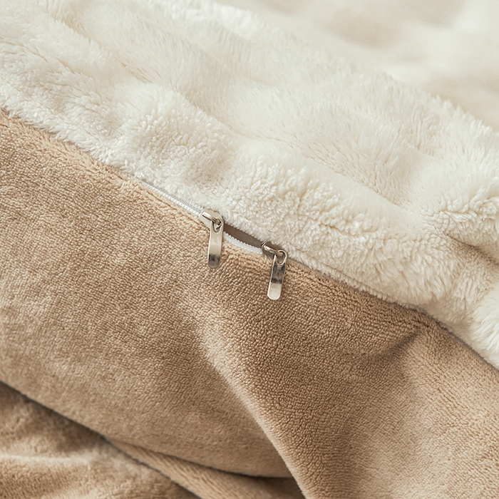 91家纺网 家纺一手货源 找家纺 （总）耐思家纺 2023新款A类母婴级兔毛绒四件套