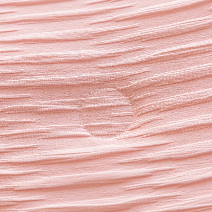 91家纺网 家纺一手货源 找家纺 斯卡诺家纺 2025新款直播爆款提花针织泡泡纱夏被四件套夏凉被空调被四件套 粉色