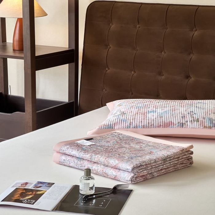 91家纺网 家纺一手货源 找家纺 （总）南通朵美纺织品有限公司 2025【DM】50天丝软席席子三件套