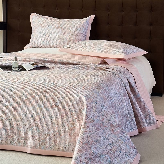 91家纺网 家纺一手货源 找家纺 南通朵美纺织品有限公司 2025【DM】50天丝软席席子三件套 安娜 粉