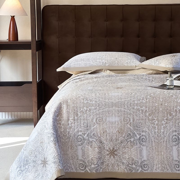 南通朵美纺织品有限公司 2025【DM】50天丝软席席子三件套 简爱 灰