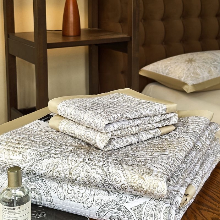 91家纺网 家纺一手货源 找家纺 南通朵美纺织品有限公司 2025【DM】50天丝软席席子三件套 简爱 灰