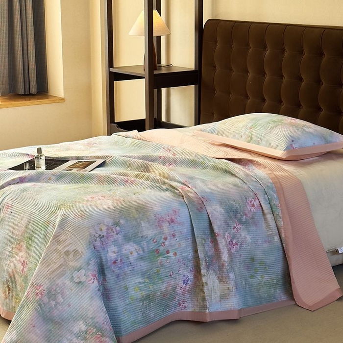 91家纺网 家纺一手货源 找家纺 南通朵美纺织品有限公司 2025【DM】50天丝软席席子三件套 卡赛琳娜