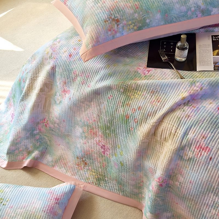 91家纺网 家纺一手货源 找家纺 南通朵美纺织品有限公司 2025【DM】50天丝软席席子三件套 卡赛琳娜