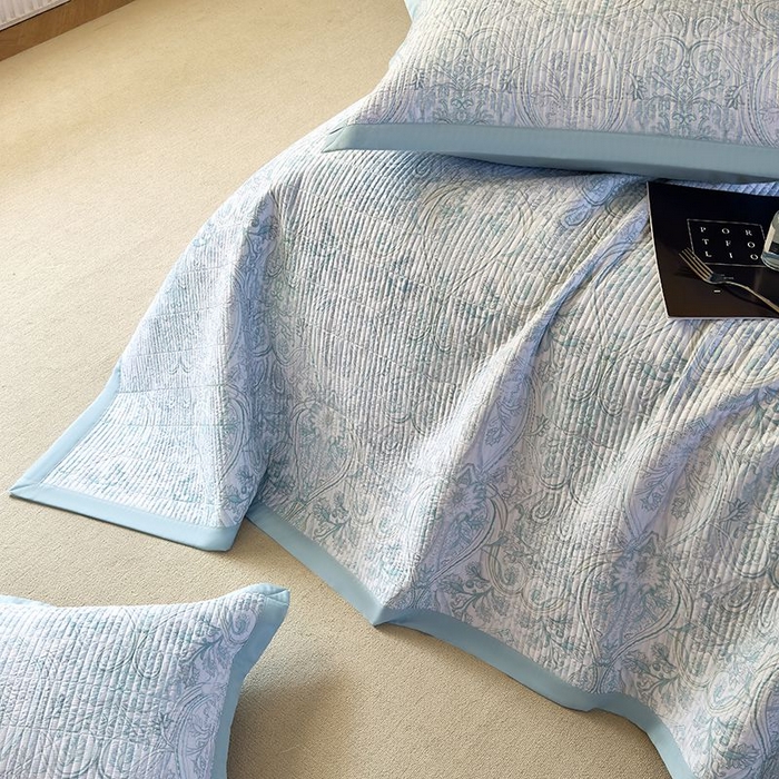 91家纺网 家纺一手货源 找家纺 南通朵美纺织品有限公司 2025【DM】50天丝软席席子三件套 曼缇