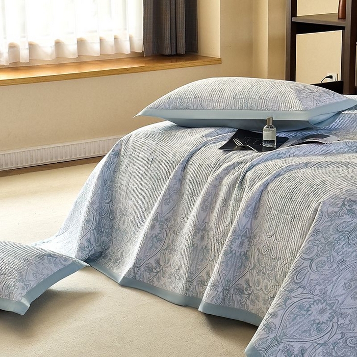 91家纺网 家纺一手货源 找家纺 南通朵美纺织品有限公司 2025【DM】50天丝软席席子三件套 曼缇