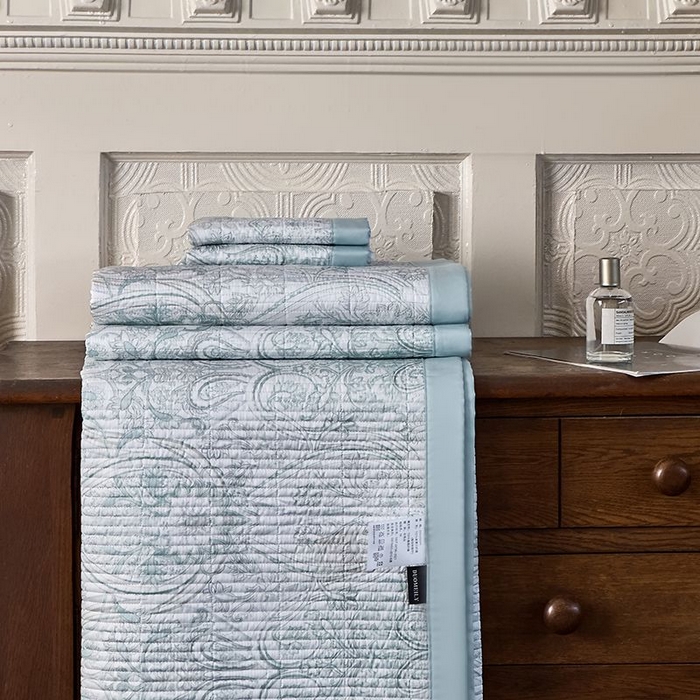 91家纺网 家纺一手货源 找家纺 南通朵美纺织品有限公司 2025【DM】50天丝软席席子三件套 曼缇