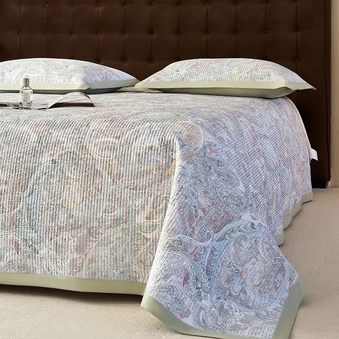 91家纺网 家纺一手货源 找家纺 南通朵美纺织品有限公司 2025【DM】50天丝软席席子三件套 塞纳风情