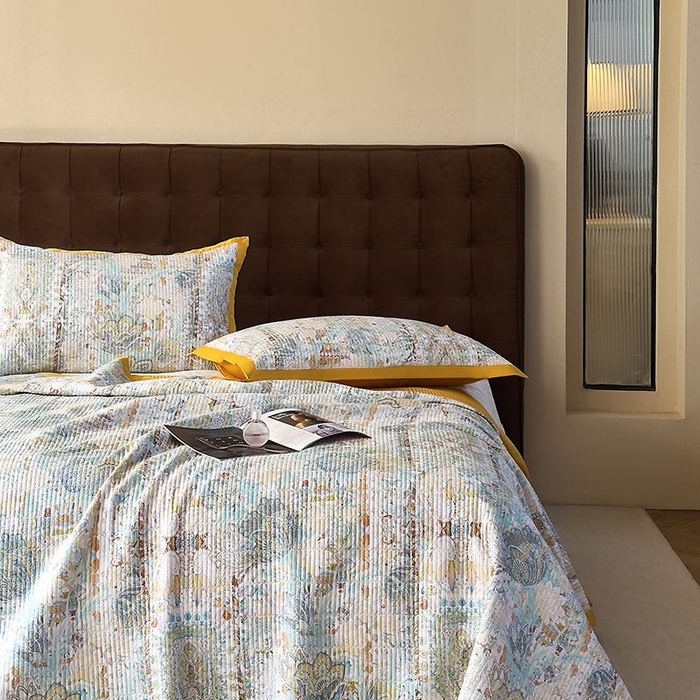 91家纺网 家纺一手货源 找家纺 南通朵美纺织品有限公司 2025【DM】50天丝软席席子三件套 图腾