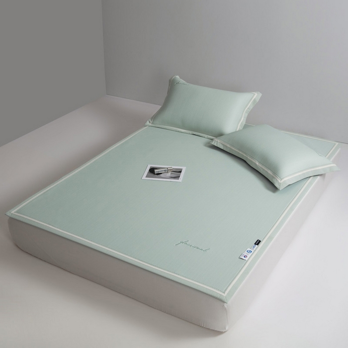 91家纺网 家纺一手货源 找家纺 （总）席世家 2025春夏新款冰豆豆凉席冰川席空调席子单凉席